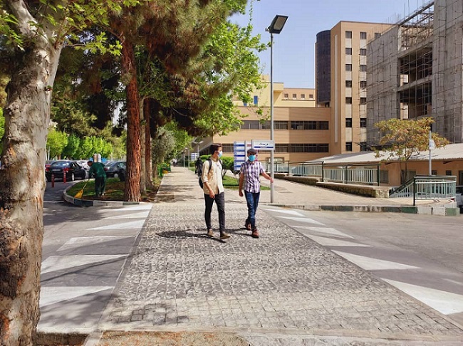 اجرای طرح ساماندهی معابر پردیس مرکزی