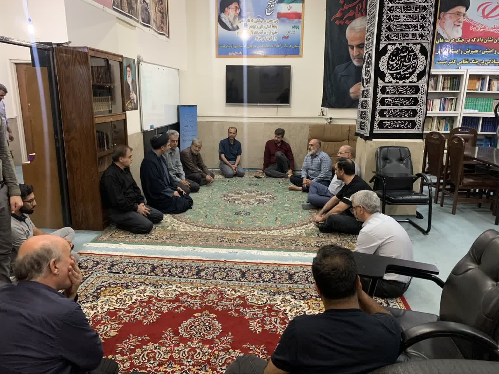 حضور فعال بسیجیان دانشگاه تربیت مدرس در شرایط کنونی کشور