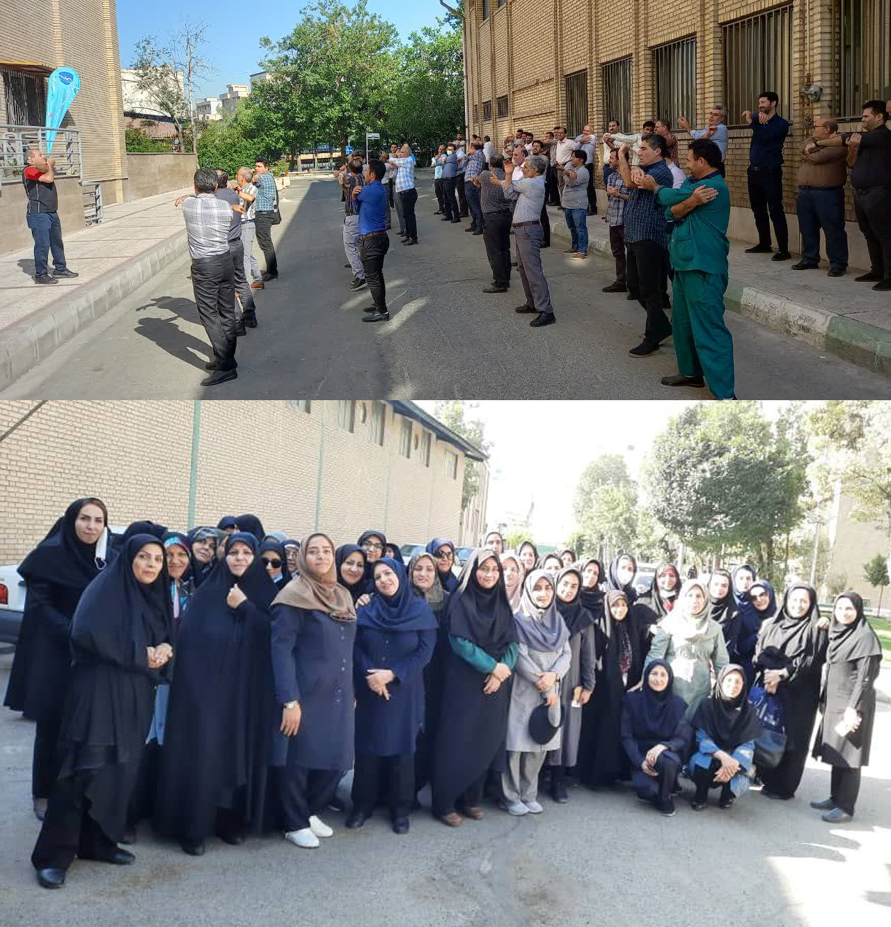 تصاویری از پیاده‌روی روز یکشنبه ۲۸ خرداد ماه